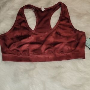 Ideology tie dye sports bra